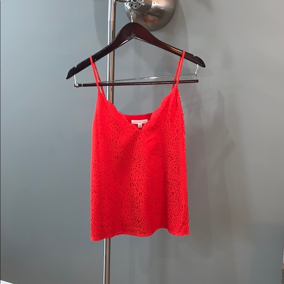 Socialite red leopard scalloped cami NWOT - Picture 2 of 7